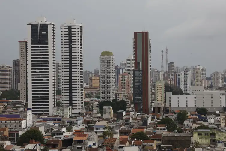 Belém (PA) 15/12/2024 – Vista panorâmica da cidade de Belém. Foto: Fernando Frazão/Agência Brasil