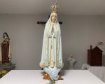Réplica da imagem de Nossa Senhora de Fátima vinda de Portugal – Foto: Karine Serpa