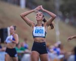 Julia Ribeiro, 20 anos, uma estreante em Mundiais de Revezamentos no 4x400 m

(foto: Gustavo Alves/CBAt)