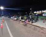 As abordagens ocorreram na Avenida Jornalista Archimedes Pereira Lima (Estrada do Moinho), simultaneamente, nos dois sentidos da via - Foto: GGI/SESP-MT